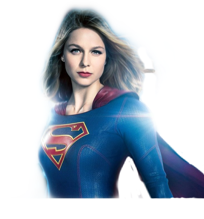 Supergirl Sticker - Supergirl Wallpaper 4k Clipart (663x713), Png Download