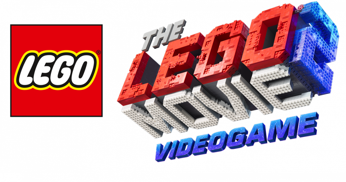Lego Movie 2 Logo Videogame Clipart (1201x631), Png Download
