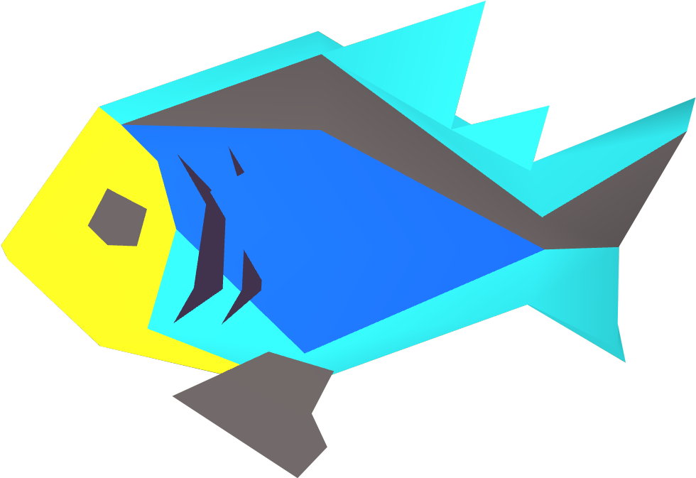 Runescape Fish Clipart (980x673), Png Download
