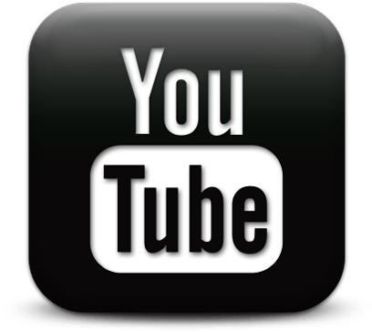 Our - Youtube Black And White Logo Png Clipart (433x437), Png Download