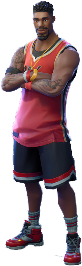 Fortnite Skin Jumpshot - Rare Fortnite Skins Clipart (1100x1100), Png Download