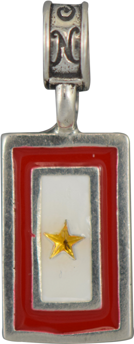 Nomades ™ Gold Star Charm - Locket Clipart (800x800), Png Download