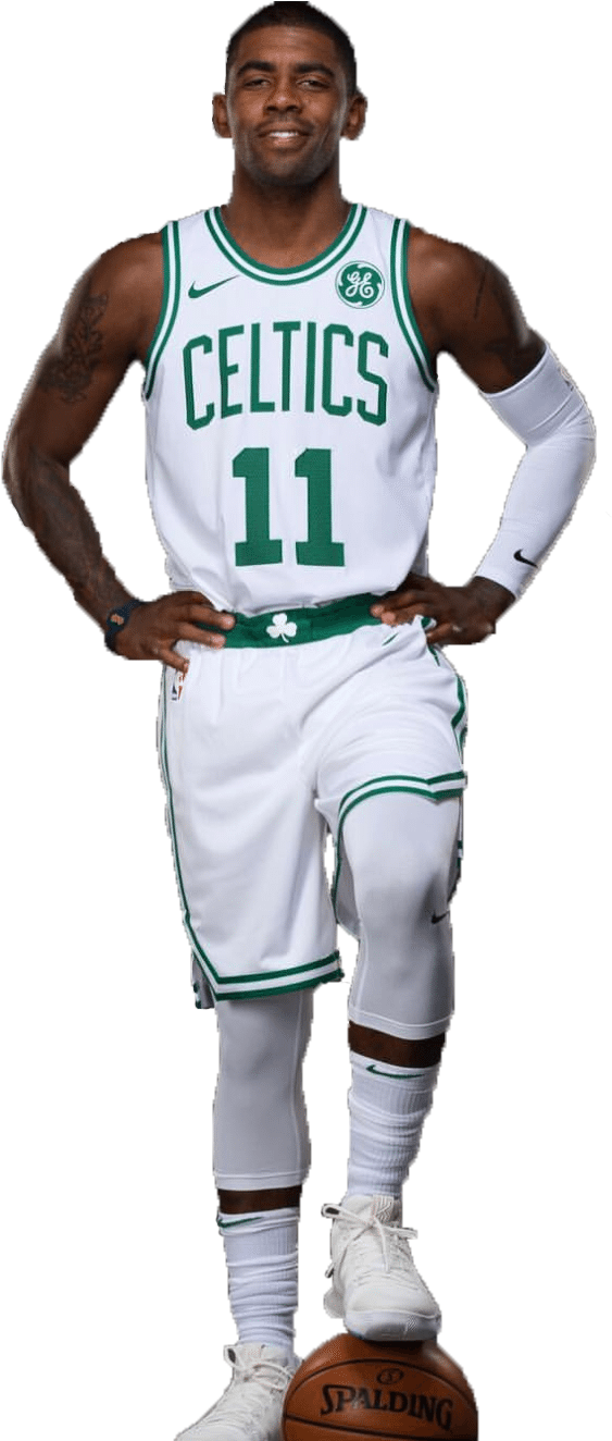 Recent Stats - Kyrie Irving Celtics Png Clipart (601x1323), Png Download
