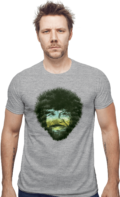 Bob Ross - T-shirt Clipart (650x650), Png Download