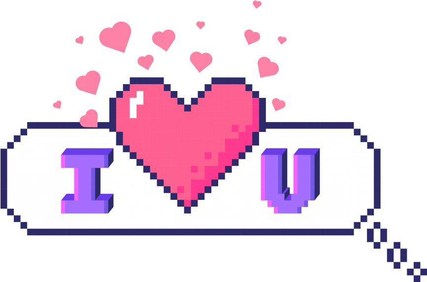 Pixel Art Phrases - Pixel Wow Clipart (866x650), Png Download