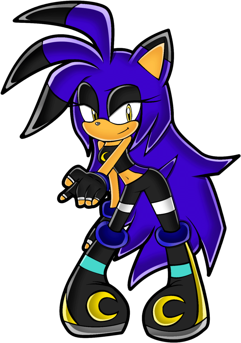 Tsuki The Hedgehog - Sugar The Hedgehog Clipart (787x1117), Png Download