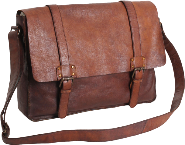 7996-rust - Mens Leather Messenger Bag Uk Clipart (800x500), Png Download