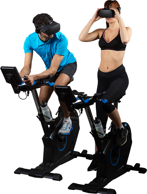 Gamificated Fitness - Vr Exercise Png Clipart (494x654), Png Download