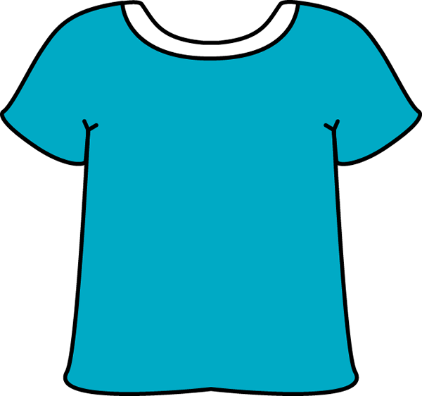 T Clip Art Images Blue Tshirt White - Blue T Shirt Cliparts Png Transparent Png (600x562), Png Download