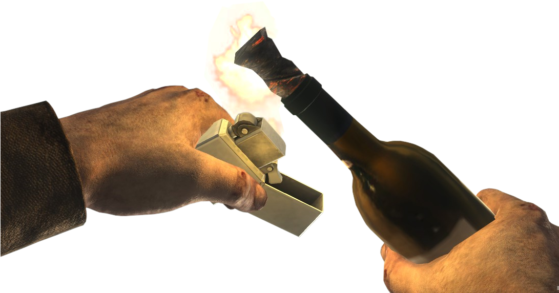 Molotov Cocktail Png , Png Download - World At War Molotov Clipart (1091x572), Png Download