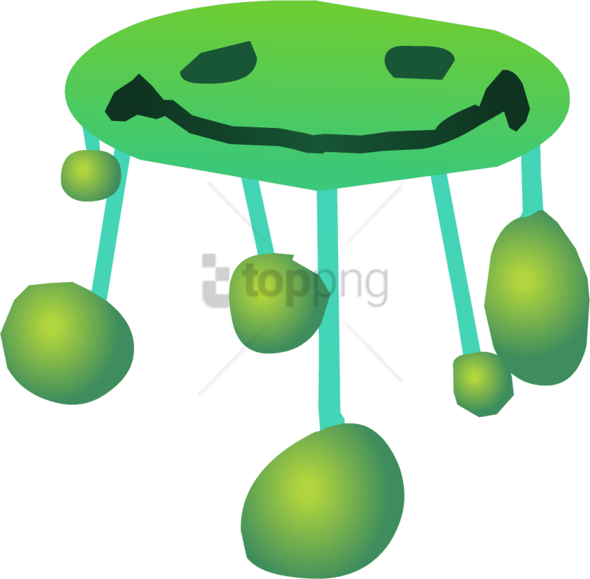 Free Png Animals Smiling Jellyfish Png Image With Transparent Clipart (850x833), Png Download