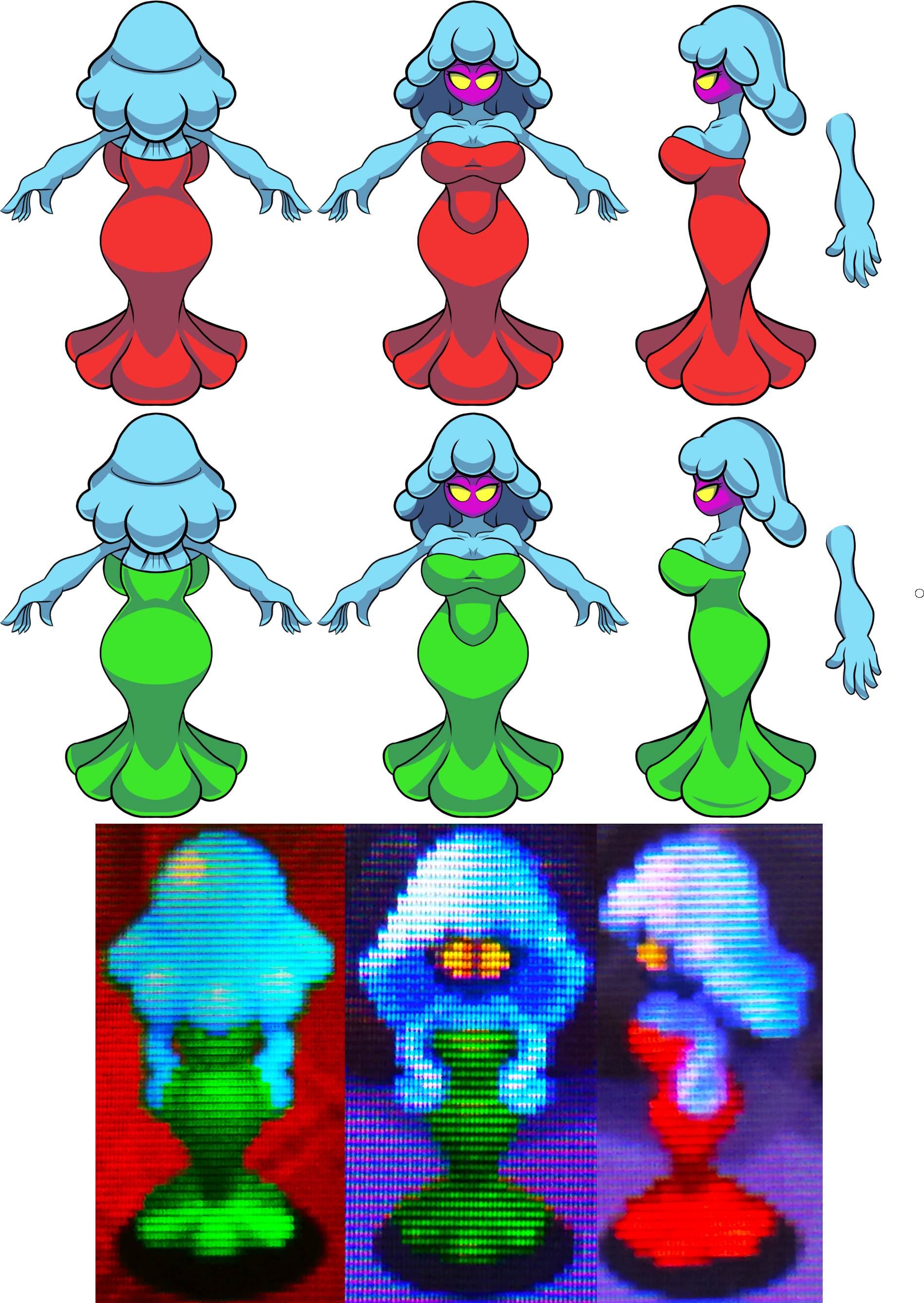 Svg Library Library Jellyfish Clipart Colorful - Inflation Jellyfish Sisters - Png Download (1897x2675), Png Download