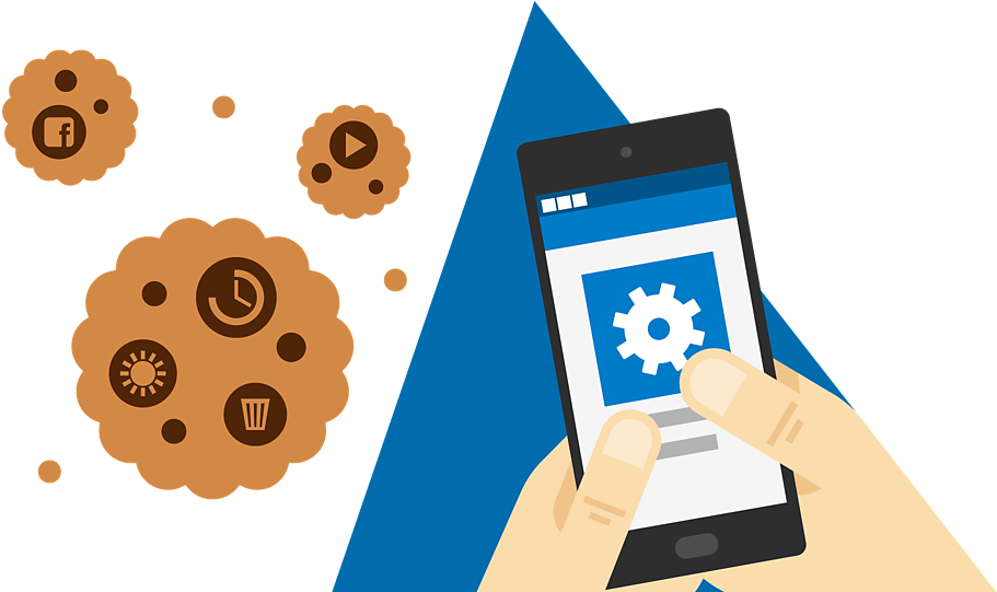 Cookie & Browser Settings - Cookie Browser Clipart (960x540), Png Download