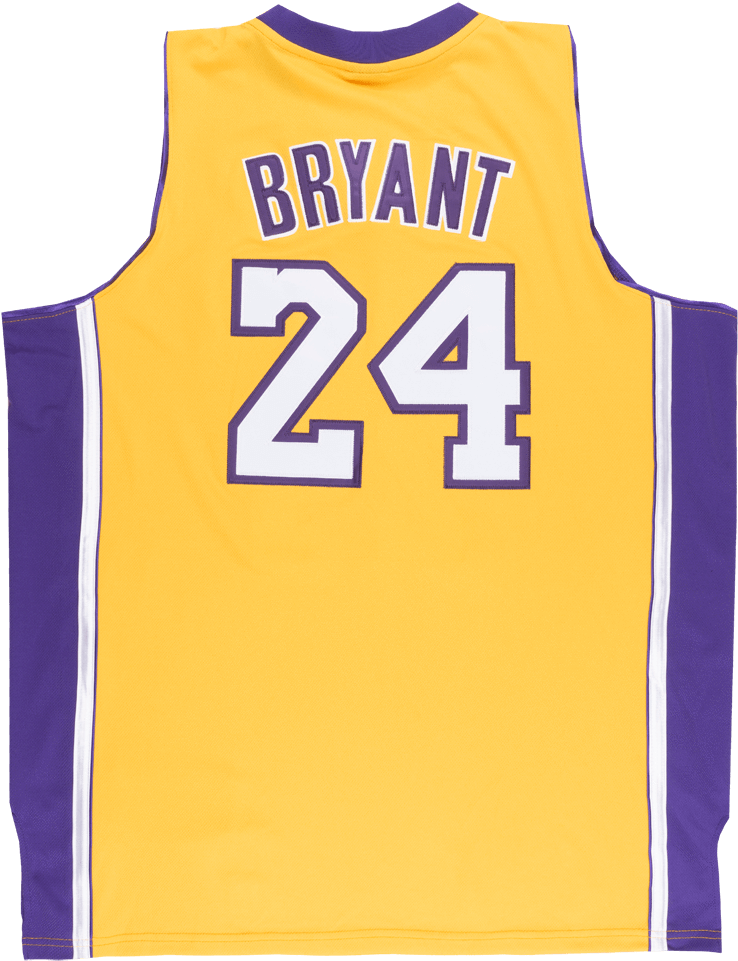 Adidas Los Angeles Lakers Kobe Bryant 24 Jersey Xlt - Kobe Bryant Jersey Clipart (780x1000), Png Download