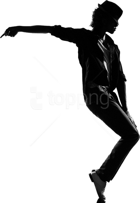 Free Png Michael Jackson Png Images Transparent - Transparent Background Dancer Png Clipart (480x696), Png Download
