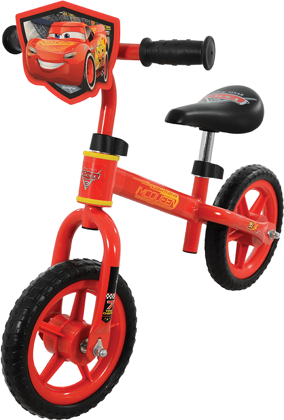 Cars Lightning Mcqueen Bike - Lightning Mcqueen Bike Clipart (900x869), Png Download