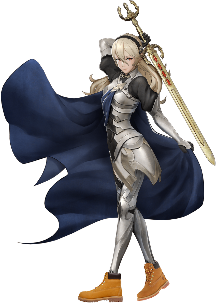 🌻ten🔜blfc On Twitter - Corrin Fire Emblem Female Clipart (1177x1200), Png Download