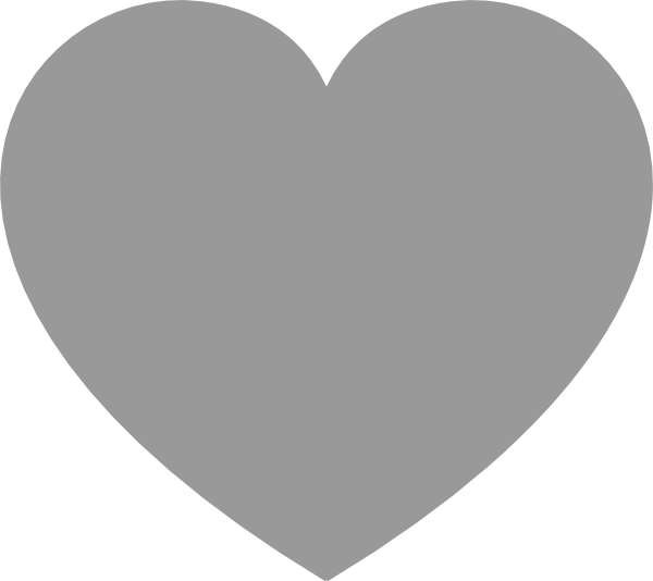 Clip Art At Clker - Corazon Clipart - Png Download (600x534), Png Download