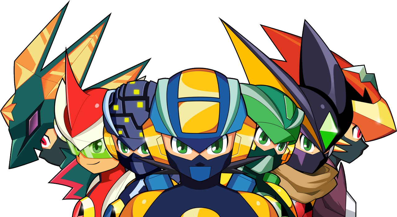 Forms Happy Th - Mega Man Exe Mask Clipart (1280x699), Png Download