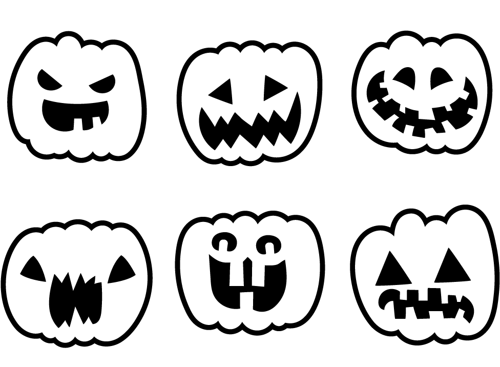 Halloween Boo, Happy Halloween, Pumpkin, Buttercup - Pumpkin Halloween Black And White Clipart (976x716), Png Download