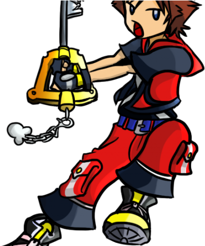 Kingdom Hearts Clipart Transparent - Sora Kingdom Hearts Vector - Png Download (640x480), Png Download