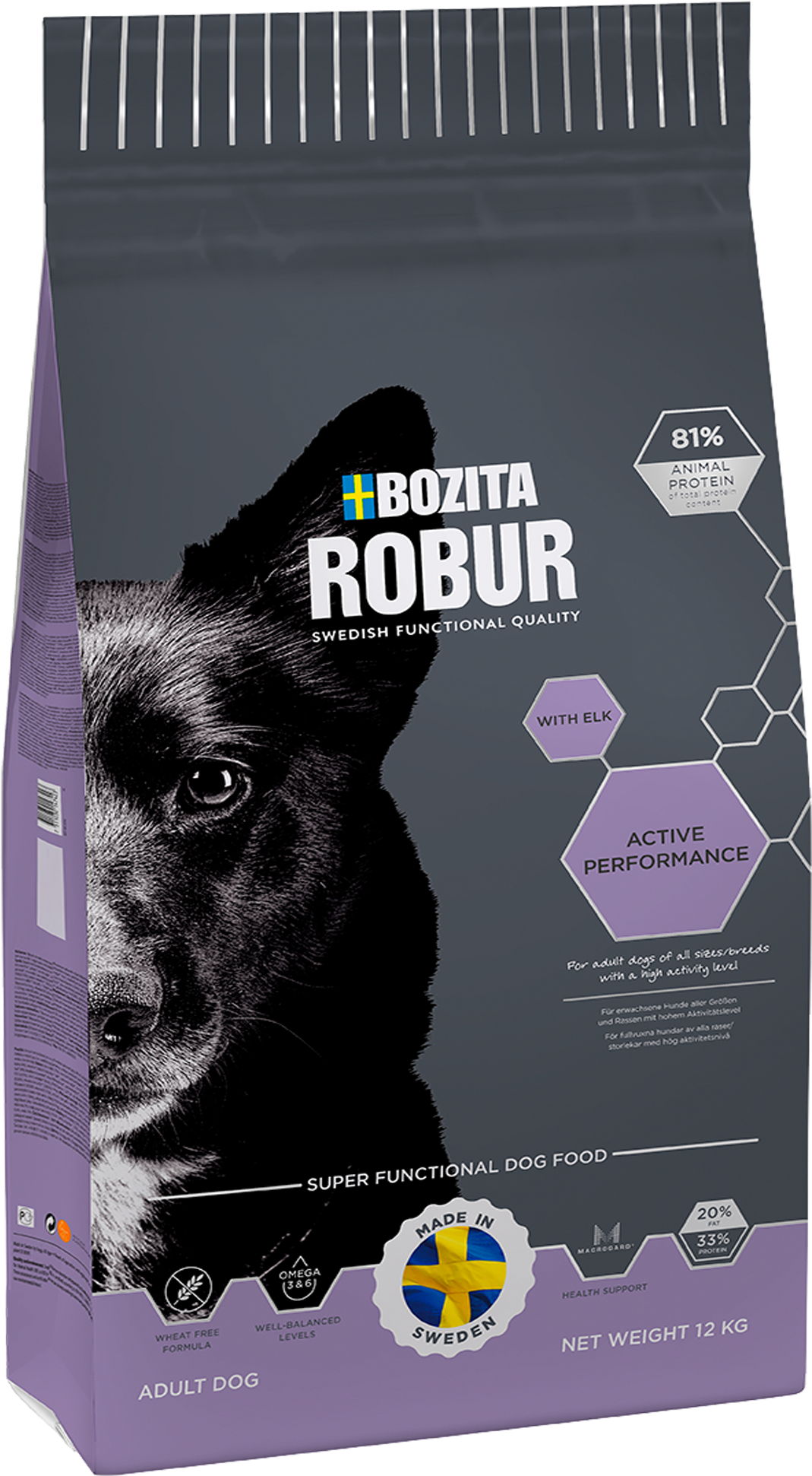 Dry Food Bozita Robur Active Performance Clipart (2481x2268), Png Download
