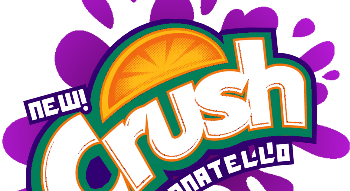 Grape Crush Soda Logo Clipart (1157x631), Png Download