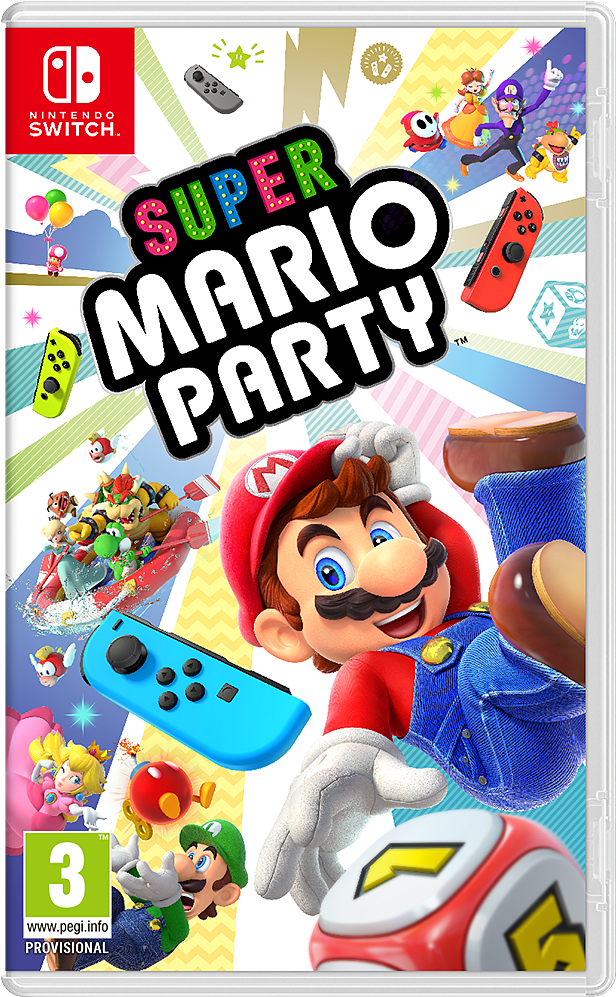 Super Mario Party Купить Clipart (1000x1000), Png Download