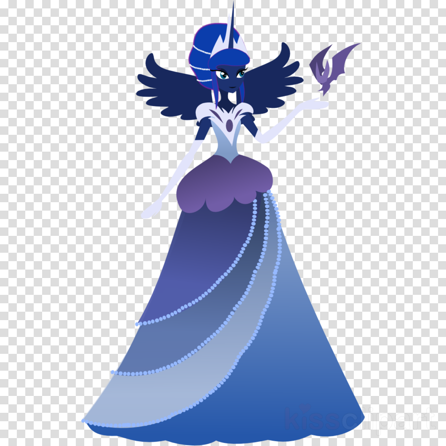 Princess Luna Dress Human Clipart Princess Luna Twilight - Princess Luna Mlp Human - Png Download (900x900), Png Download