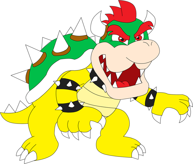 Bowser Photo Bowser - Photobucket Clipart (647x550), Png Download