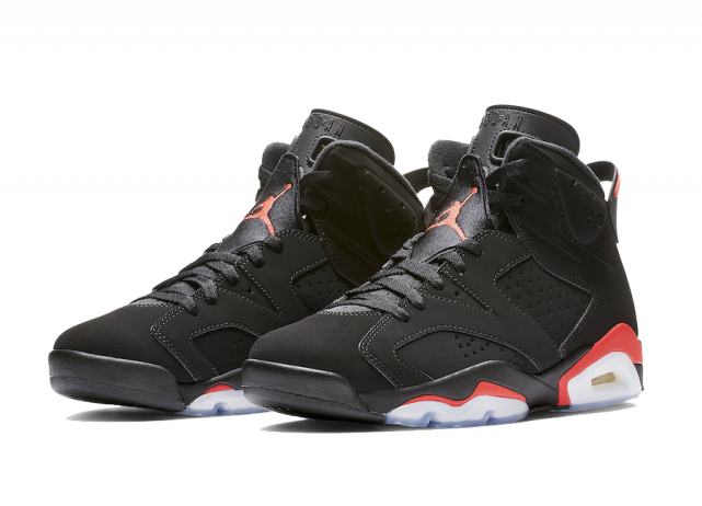 Sports Paradise - Jordan 6 Infrared 2019 Clipart (640x640), Png Download