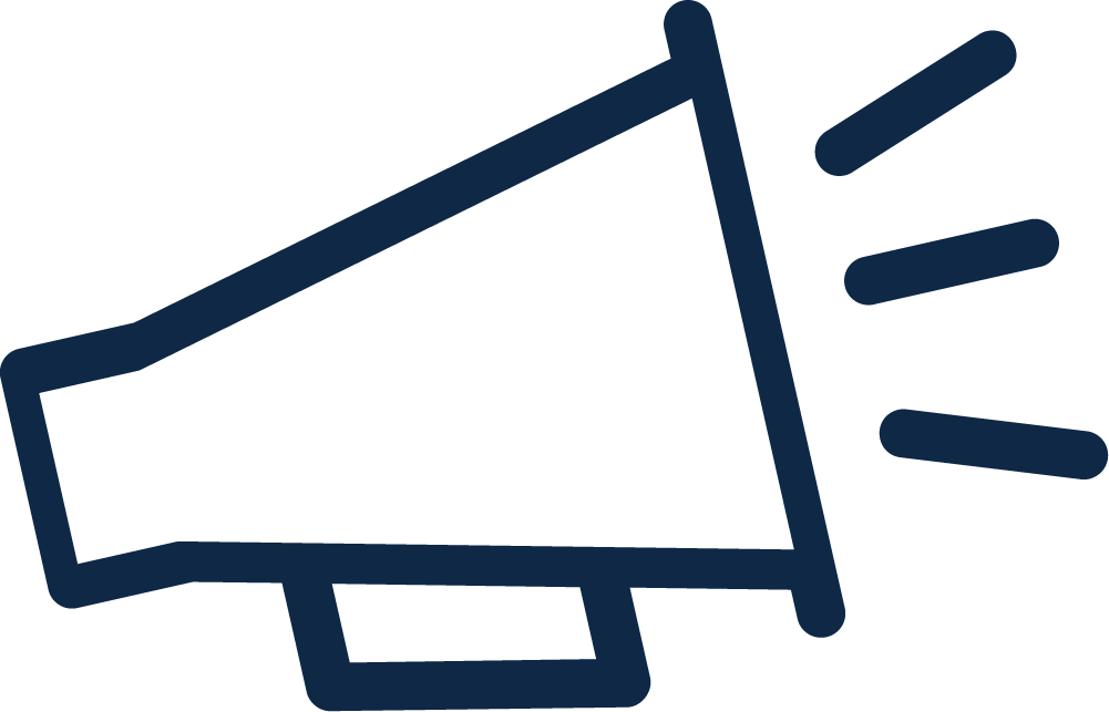 Megaphone Clipart - Transparent Megaphone Clipart - Png Download (1001x643), Png Download