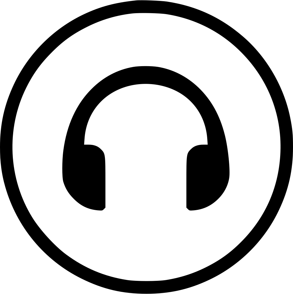 Device Headphones Music Sound Transparent Background - Listen To Music Symbol Clipart (980x982), Png Download