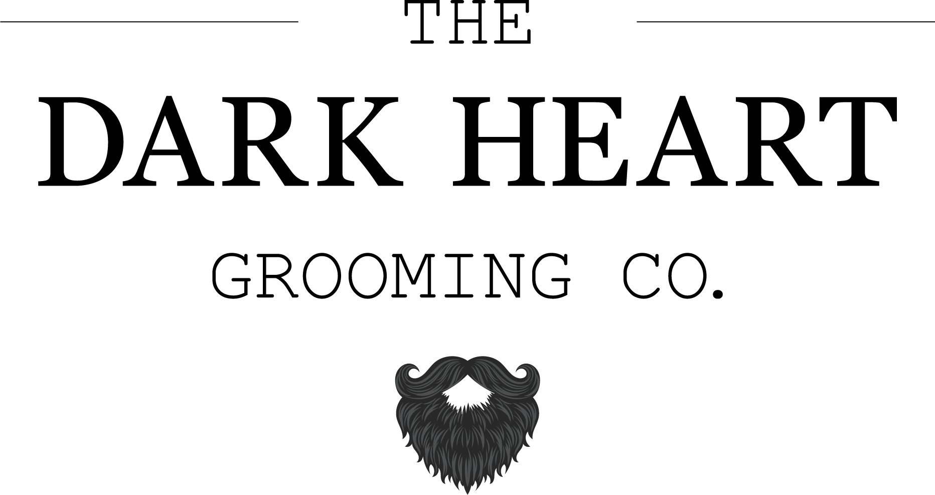 The Dark Heart Grooming Co - Koran Jakarta Clipart (1864x987), Png Download