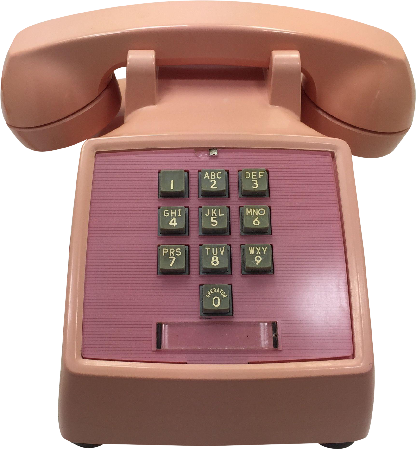 Western Electric - Touch Tone Pad Phone Clipart (2318x2318), Png Download