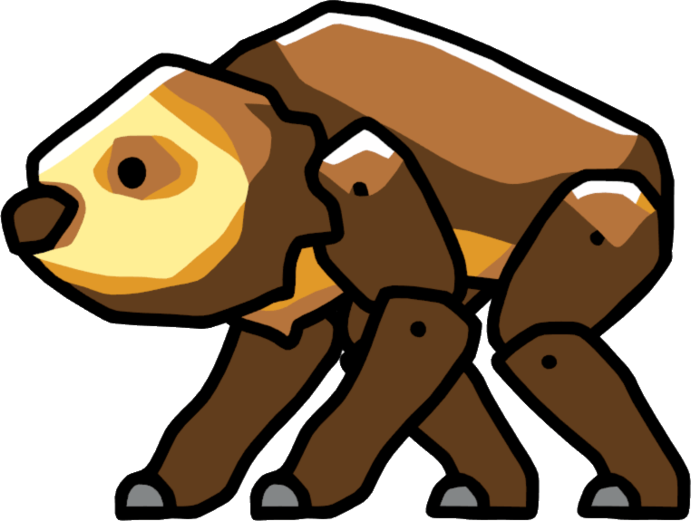 Download - Scribblenauts Unlimited Animals Clipart (762x575), Png Download