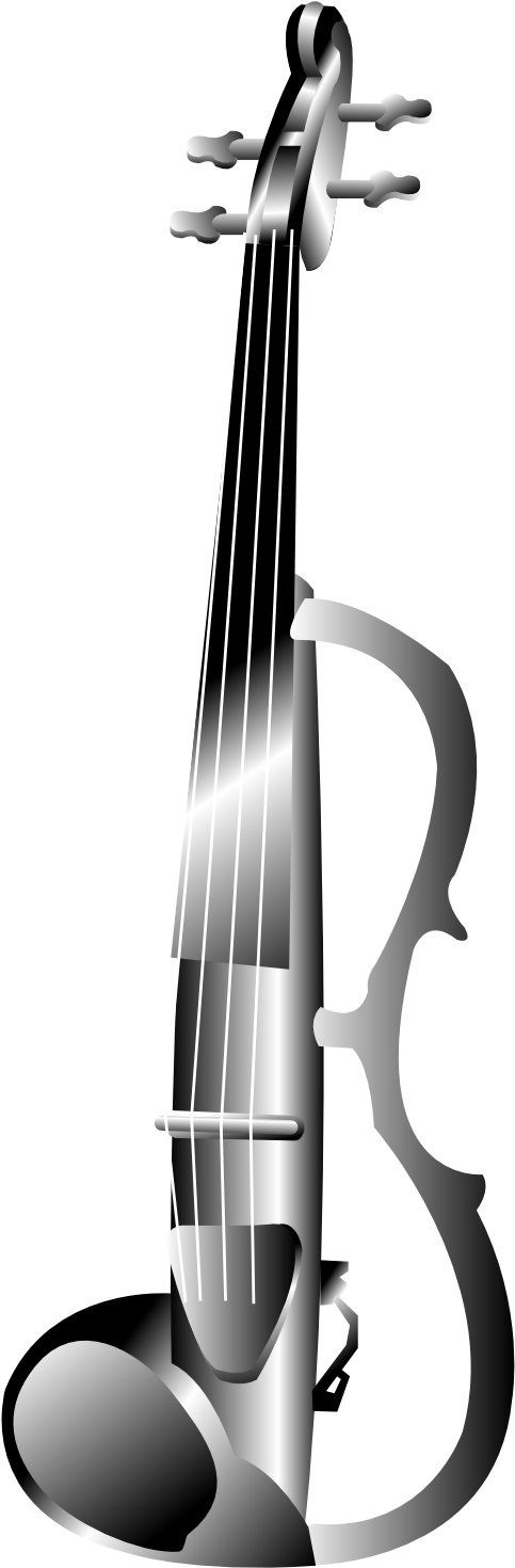 Electric Violin Yamaha 555px 91 - صورة الة موسيقية Clipart (555x1526), Png Download