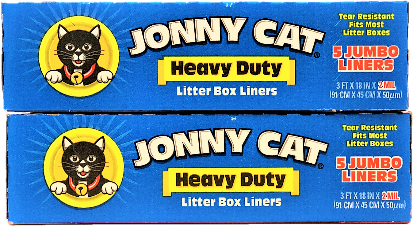 Jonny Cat, Cat Litter Box Liners With Drawstring, Jumbo, - Printing Clipart (1500x1125), Png Download