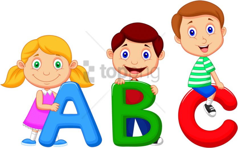 Free Png School Going Children Png Png Image With Transparent - Abc Kids Png Clipart (850x525), Png Download
