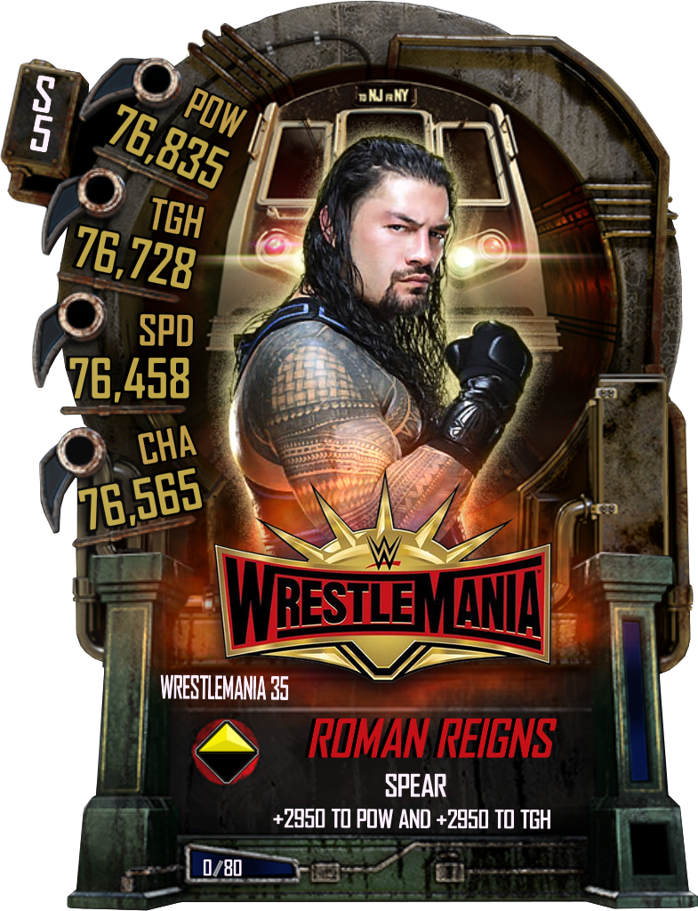 Wwe Supercard Is Available On Both Apple App Store - Imagenes De Wwe Supercard Wrestlemania 35 Clipart (785x1024), Png Download