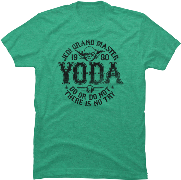 Grand Master Yoda - Active Shirt Clipart (650x650), Png Download