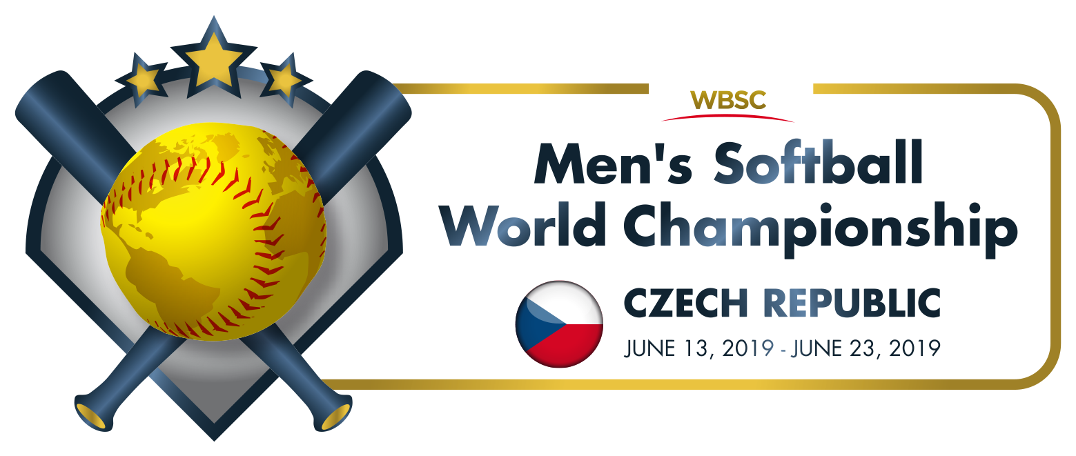 Complete Logo , Download - Men's Softball World Championship 2019 Clipart (1575x679), Png Download