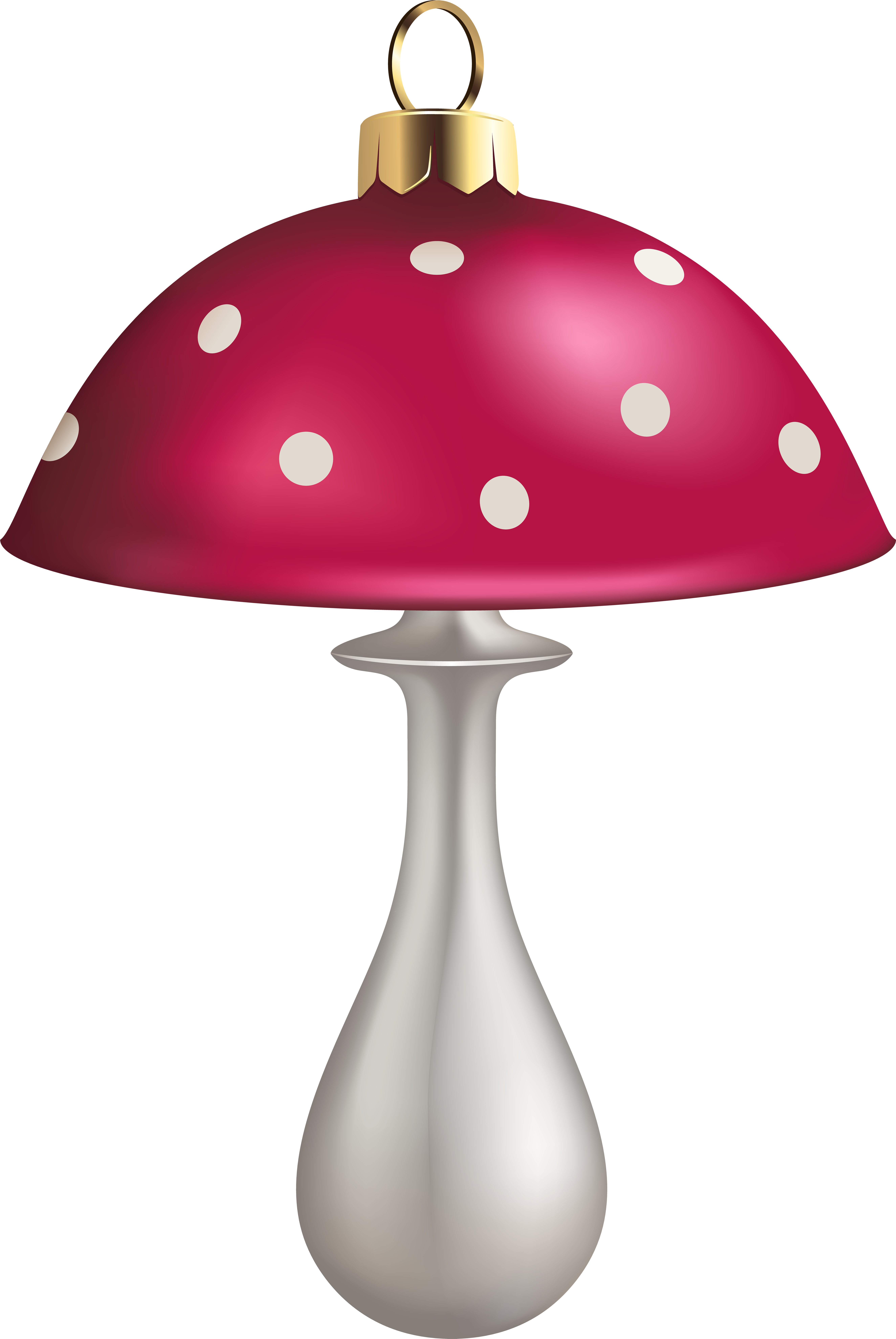 View Full Size - Christmas Mushroom Png Clipart (5356x8000), Png Download