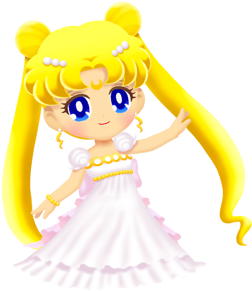 Sailor Moon Drops - Sailor Moon Drops Princess Serenity Clipart (610x604), Png Download