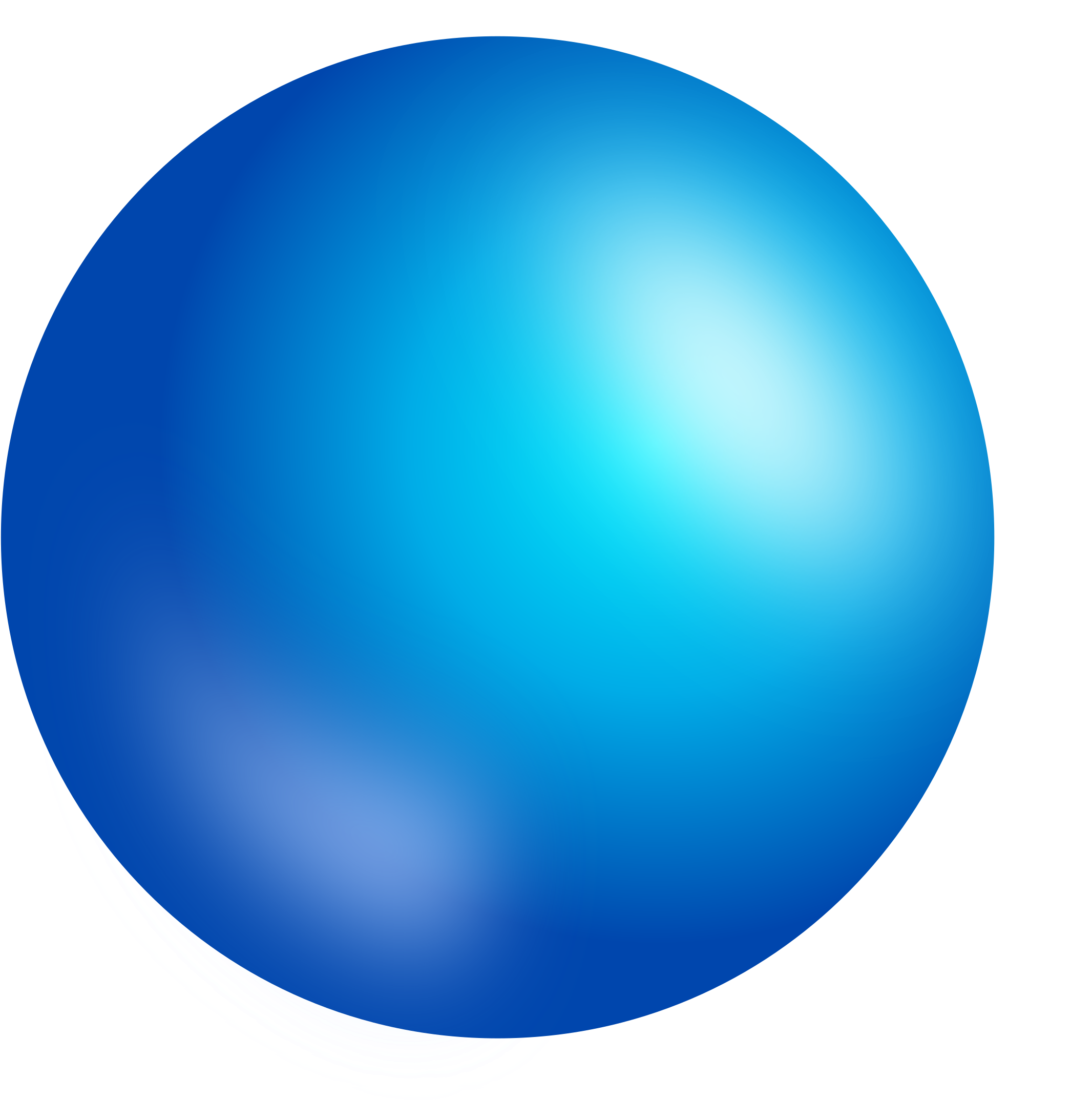 Jpg Transparent Library Clip Art Transprent Png Free - Blue Sphere Transparent (2330x2400), Png Download