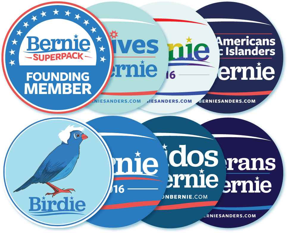 Bernie For The Future Png - Label Clipart (1000x812), Png Download
