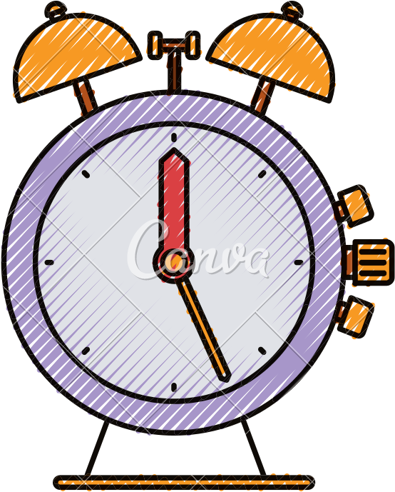 Alarm Clipart Colorful Clock - Alarm Clock - Png Download (800x800), Png Download