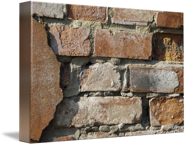 Red Brick Wall - Wall Clipart (650x506), Png Download