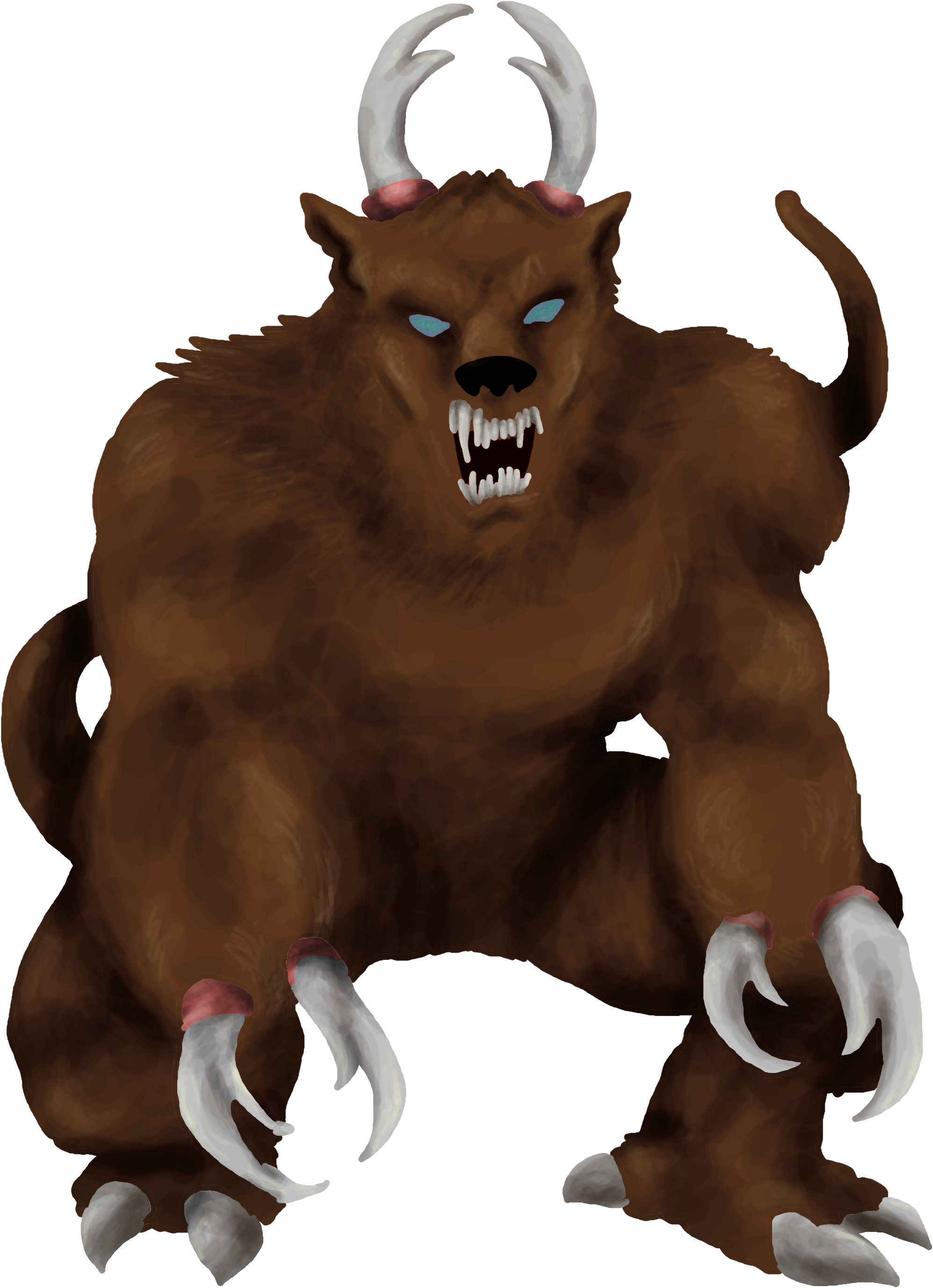 Demon - Illustration Clipart (2100x3000), Png Download