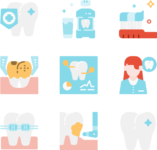 Dentistry - Cartoon Clipart (600x564), Png Download